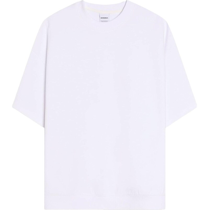 Bershka Mikina biela 67437522