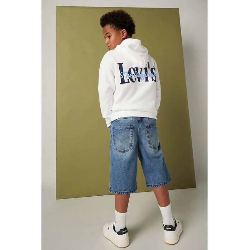 Detská mikina Levis CLASSIC AND CLEAN HOODIE 67432617