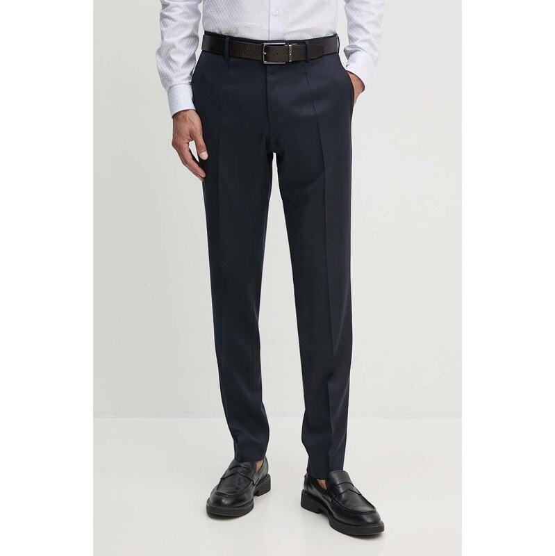 Vlnené nohavice BOSS 57671214