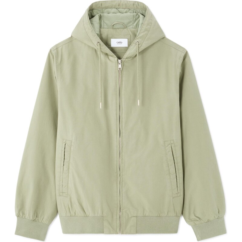 Zelená pánska bunda Celio Jacket Nuleag 67438619