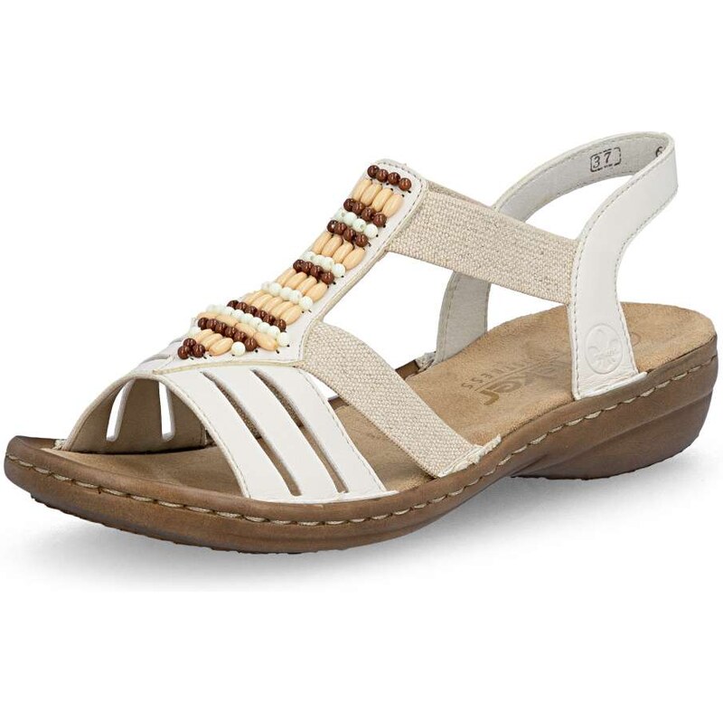 E-shop Dámske sandále RIEKER 60851-60 béžová S6