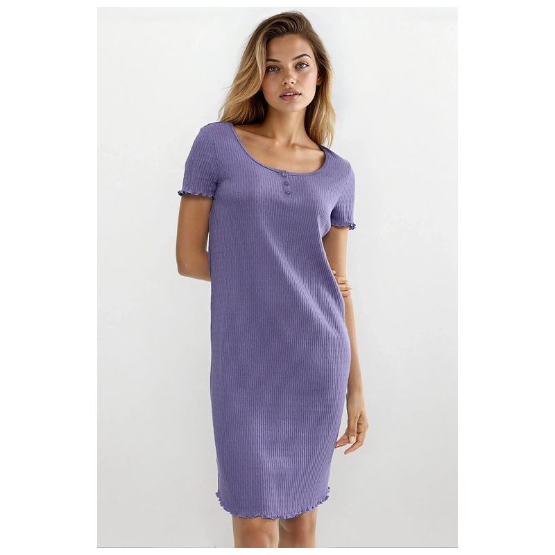 Triumph Nočná košeľa Mix&Match NDK Pointelle fialová 67621749