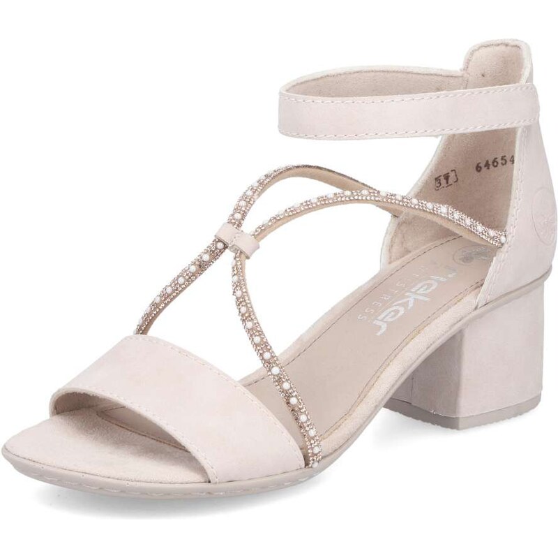 Dámske sandále RIEKER 64654-31 ružová S6 67439423