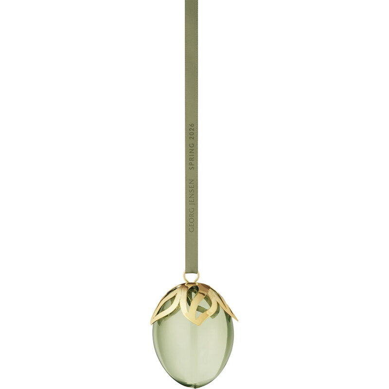 E-shop Georg Jensen Pozlátená ozdoba Glass Egg Spring 2026