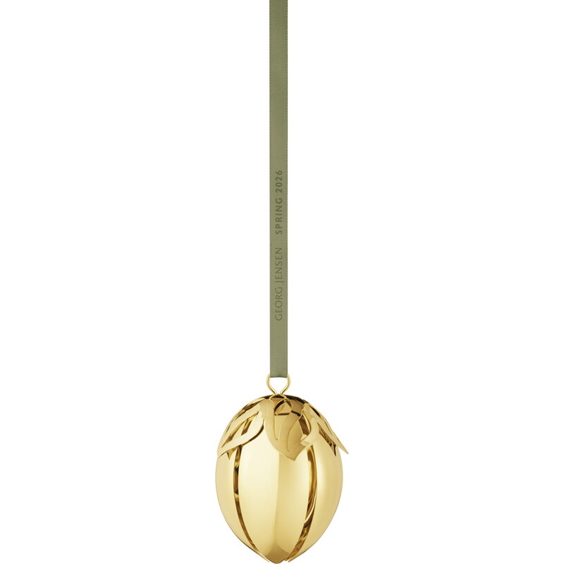 Georg Jensen Pozlátená ozdoba Egg Spring 2026 67439912