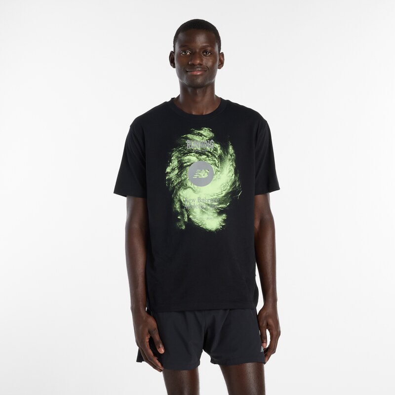 Pánske tričko New Balance MT6164W1BK – čierné 67440601