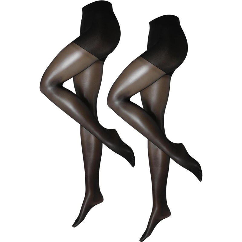 Hunkemöller Pančuchy čierna 54256672