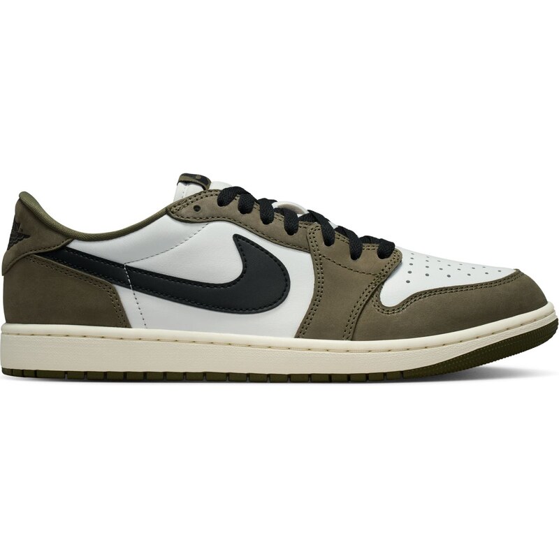 Air Jordan 1 Retro Low Medium Olive - Pánske - Tenisky Jordan - Hnedé 67440089