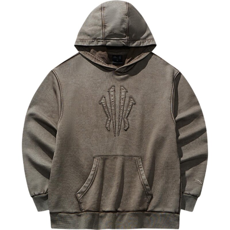 Anta KAI HELA Hoodie Brown - Pánske - Mikina Anta - Hnedé - 872541710 67440104