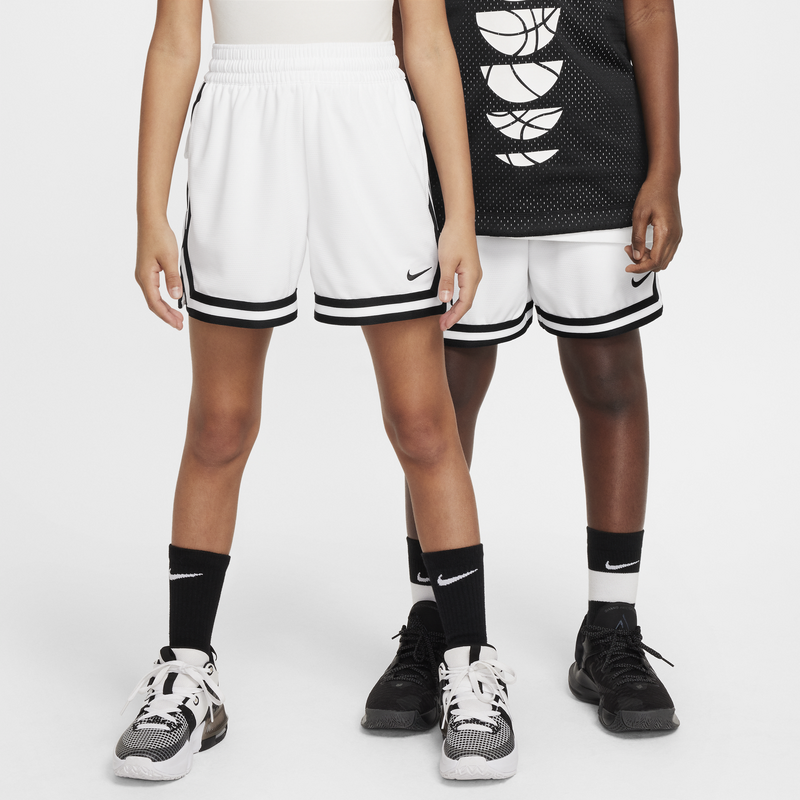 Nike DNA Older Kids 12.5cm (approx.) Basketball Shorts - White - 67914285