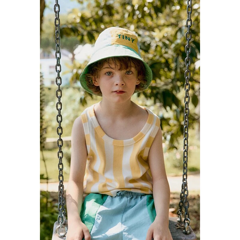 Detský klobúk Tinycottons COLOR BLOCK BUCKET HAT 67441183