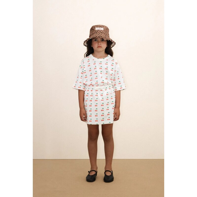 Detské bavlnené tričko Tinycottons CHERRIES KNITTED TEE 67441205