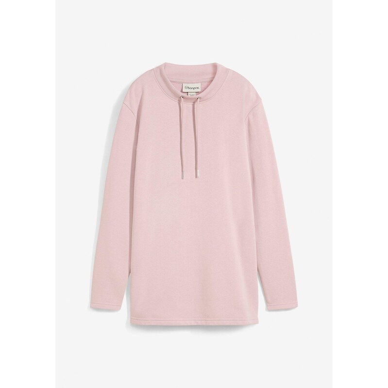 bonprix Mikina s rozparkom, farba fialová 62616780