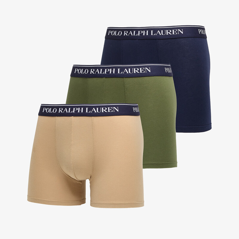 Boxerky Ralph Lauren Boxer Brief-3 Pack Boxer Brief Blue XL 67441556