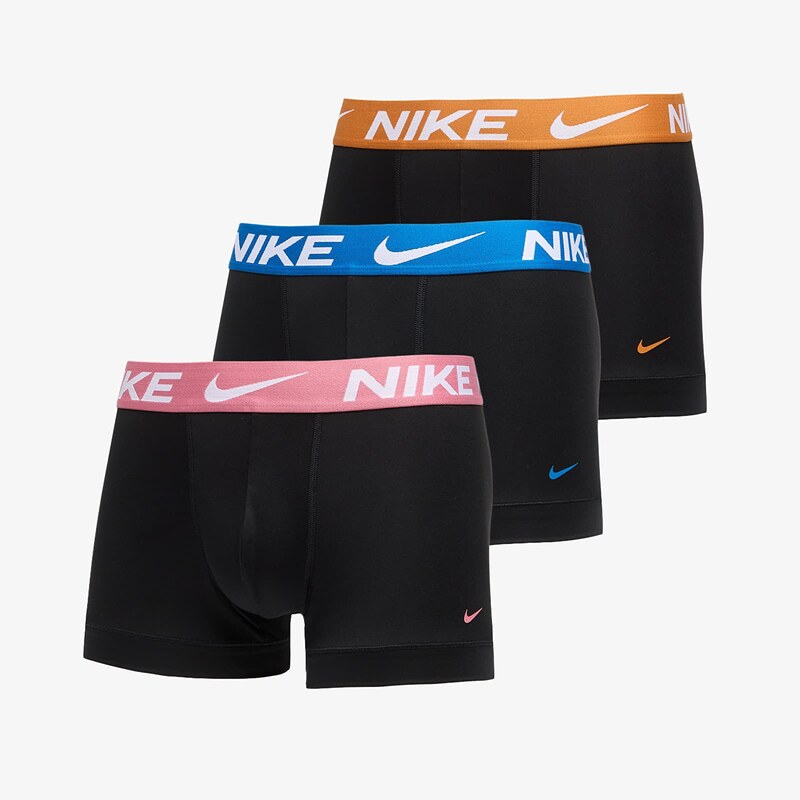 Boxerky Nike Trunk 3-Pack Black S 67441540