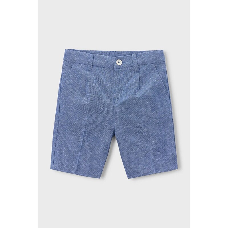 Detské šortky s ľanovou prímesou Mayoral 67441488