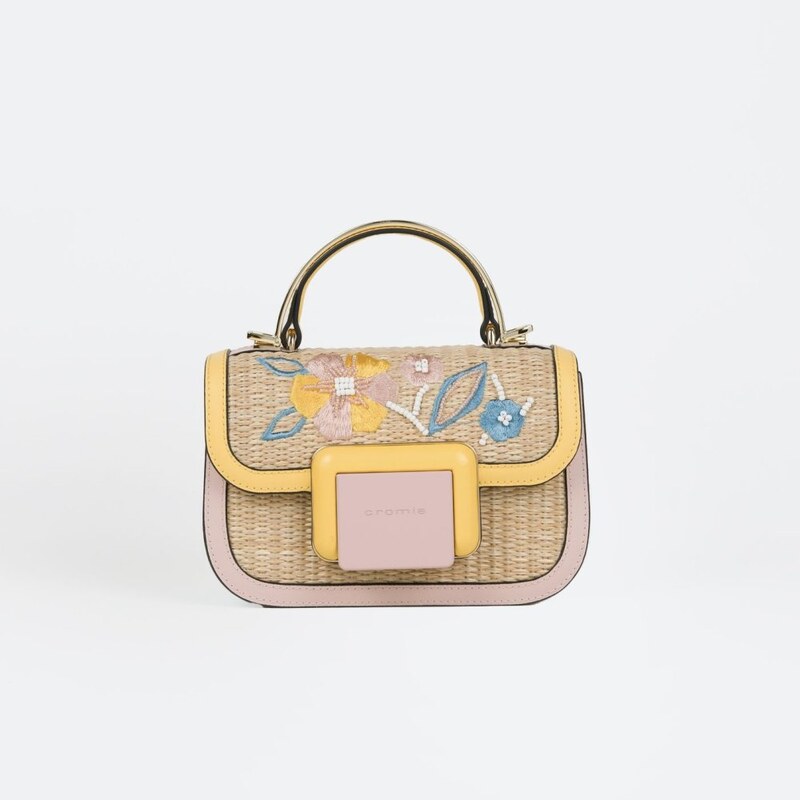 CROMIA IT ANEMONE kožená kabelka – ružová 67441524