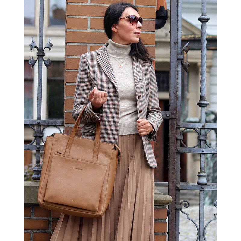 Marco Mazzini handmade MARCO MAZZINI Luxusná dámska kožená shopper 53961065