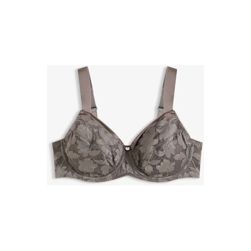 bonprix Podprsenka s vystuženými ramienkami a lesklým efektom, farba 67085417