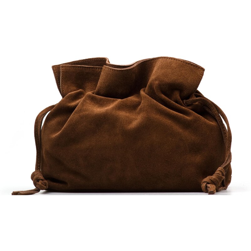 Blaire Kožená kabelka Maris hnedá 67442376