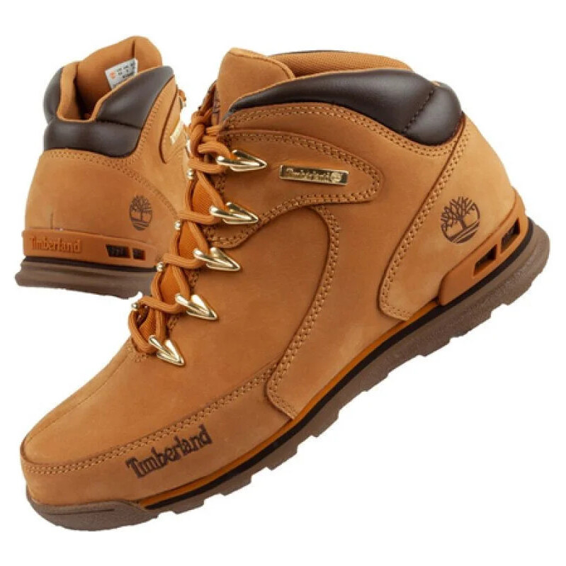 Pánske členkové topánky Euro Rock M TB06164R231 Light Brown Camel - 67442521