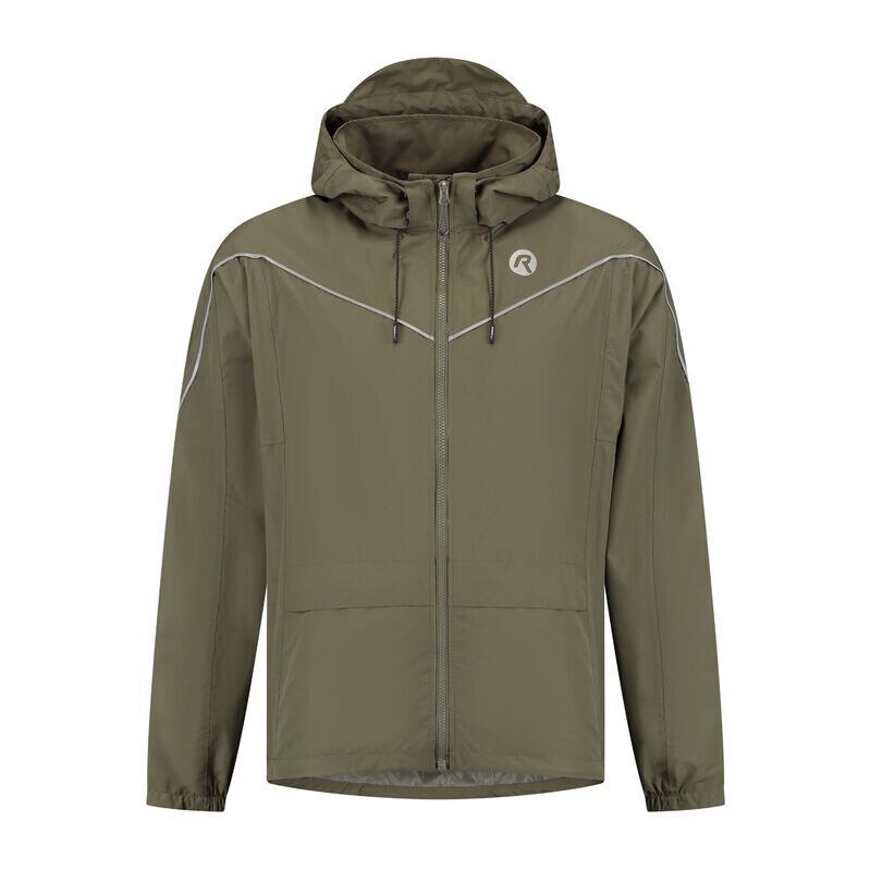 Rogelli bunda do dažďa ESSENTIAL zelená 2XL 67442980