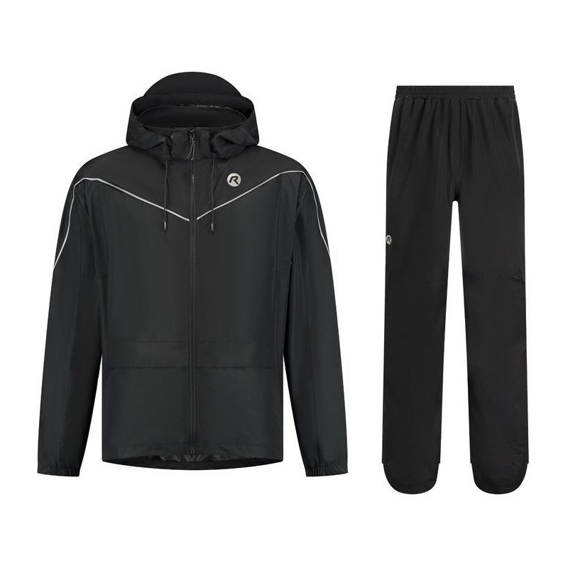 Rogelli Essential súprava do dažďa čierna.3XL 67443002