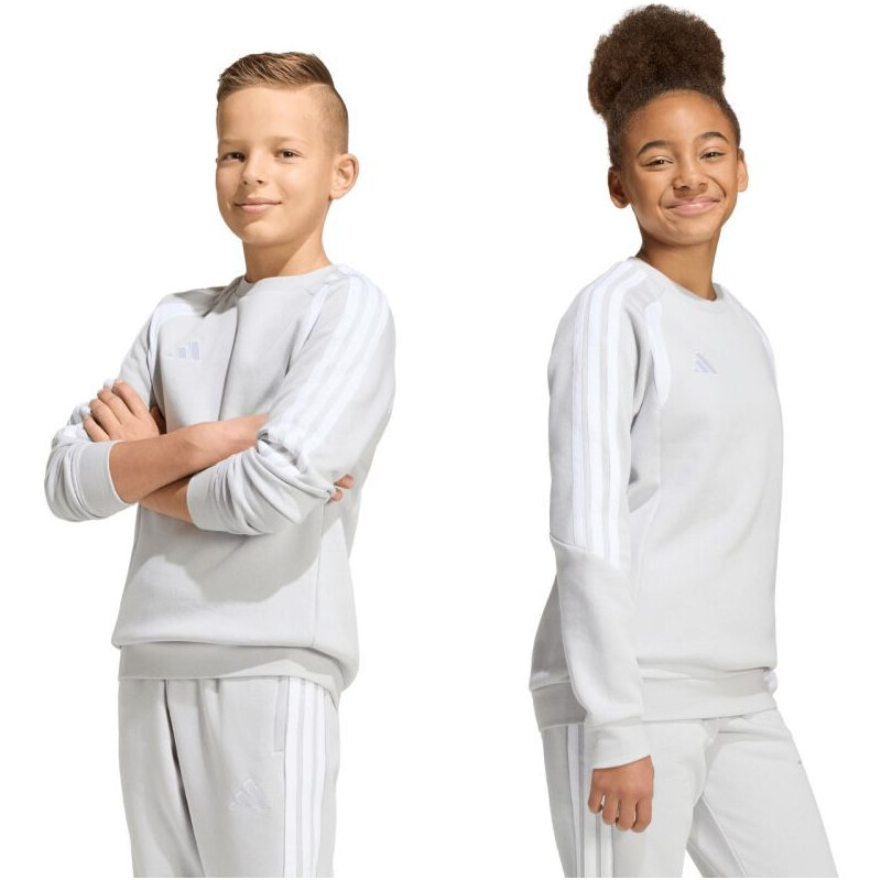 Detská mikina adidas Tiro 26 League Sweat Crew sivá KF5823 67443259