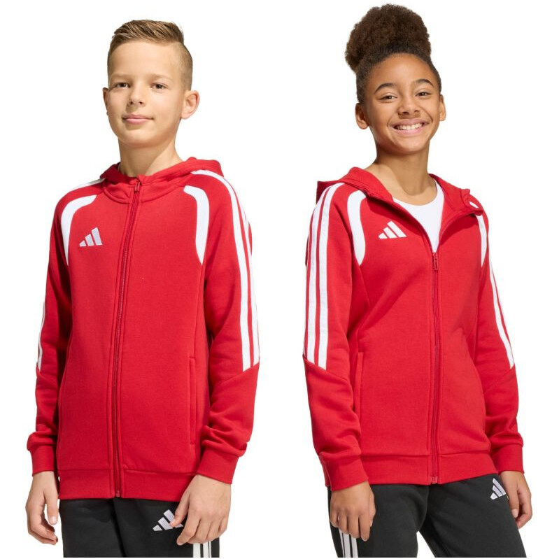 Adidas Tiro 26 League Detská mikina bez gombíkov červená KF9101 67443260
