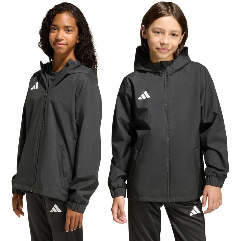 Detská bunda adidas Entrada 26 All Weather black JZ9104 67443299