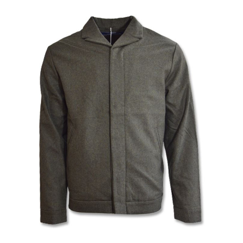 Pánska vlnená bunda SUIT Felix Olivine shirt - S131508-2888 pánska 67443548