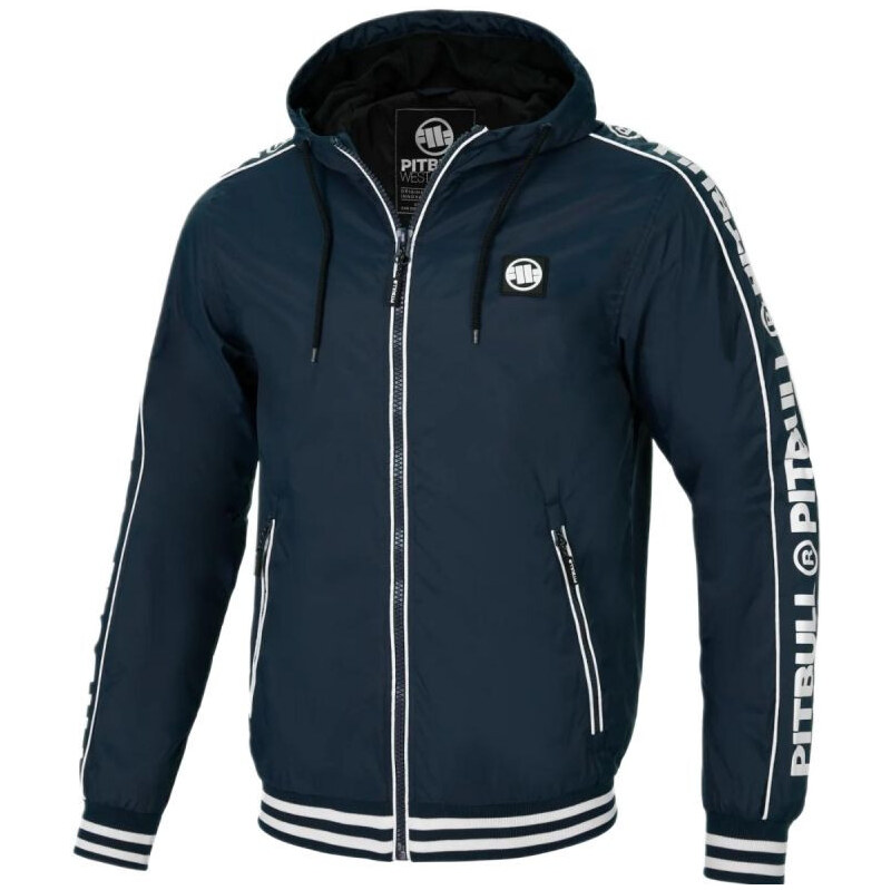 Pánska bunda Pit Bull West Coast Whitewood Navy Blue - 52401059000 67443588