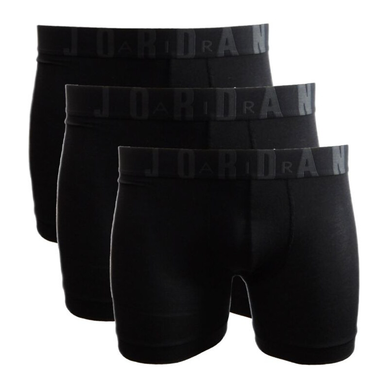 Air Jordan Flight Pánske modálne boxerky 3-pack Black - JM0621-023 67443636