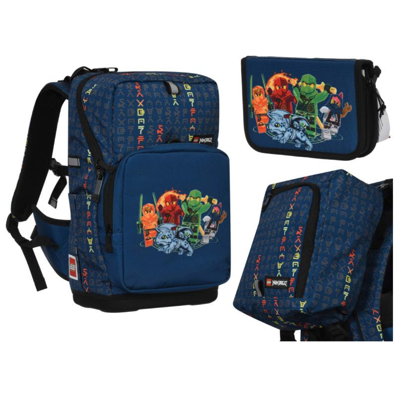 Lego Optimo Starter Ninjago 20L Blue - 20254-2403 Sada batohu, 67443677