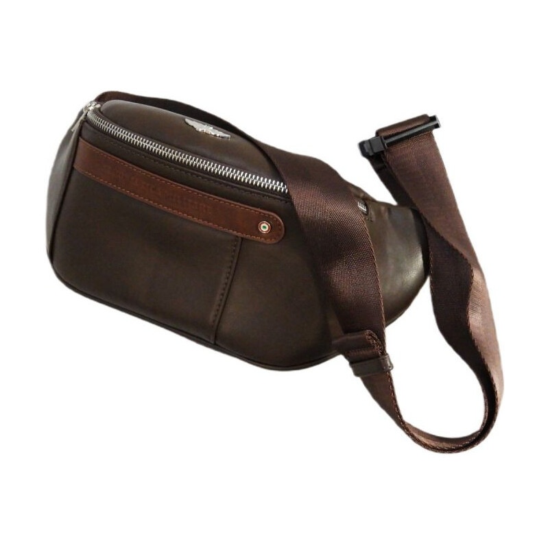 Pánska taška Aeronautica Militare Waist Bag Brown - AM-393-MORO Pánske 67443675