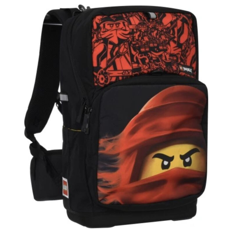 Detský školský batoh do škôlky červený 18L Lego Ninjago Optimo Plus - 67443696