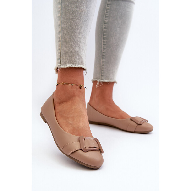 SWEET SHOES Dámske baleríny 9988-69 nude - Sladká obuv 67757790
