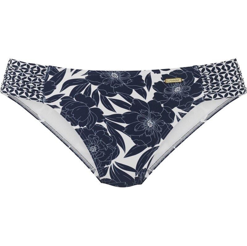 SUNSEEKER Bikinové nohavičky námornícka modrá / biela 67448764
