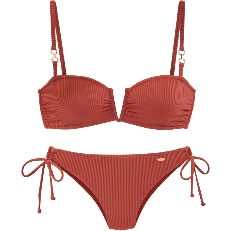 BUFFALO Bikiny červená 67448798