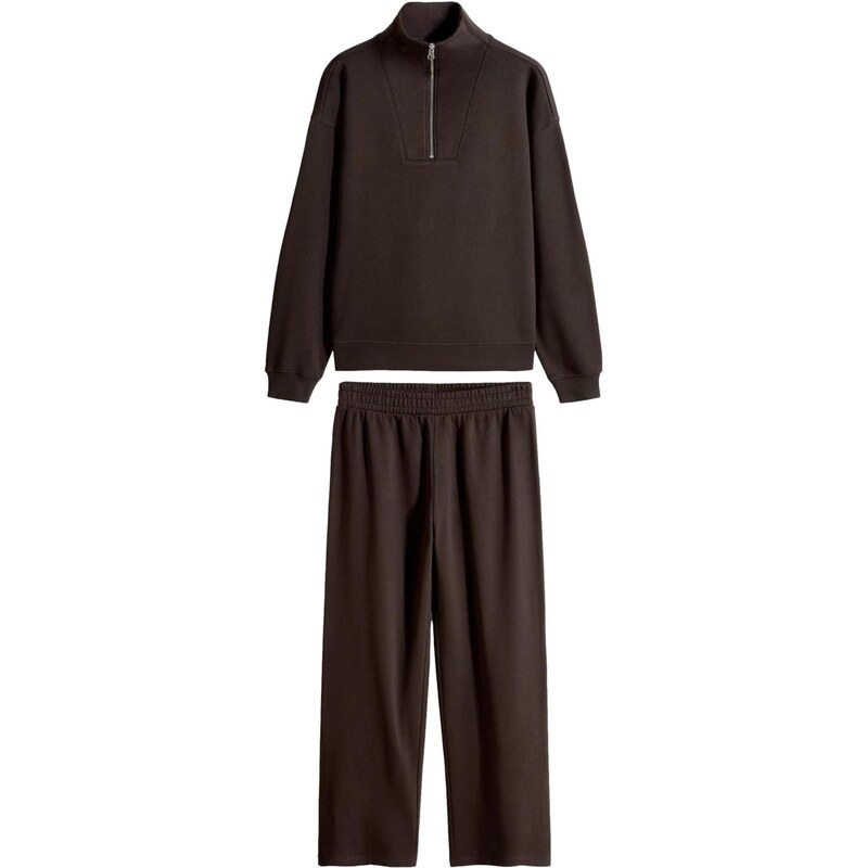 The Set Joggingová súprava hnedá 67448847