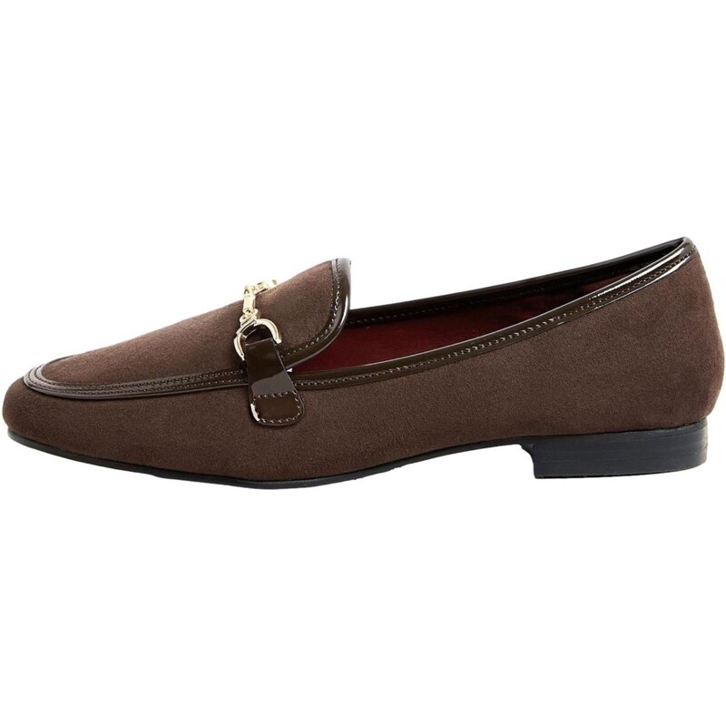 Lipsy Papuče Snaffle čokoládová 67448853