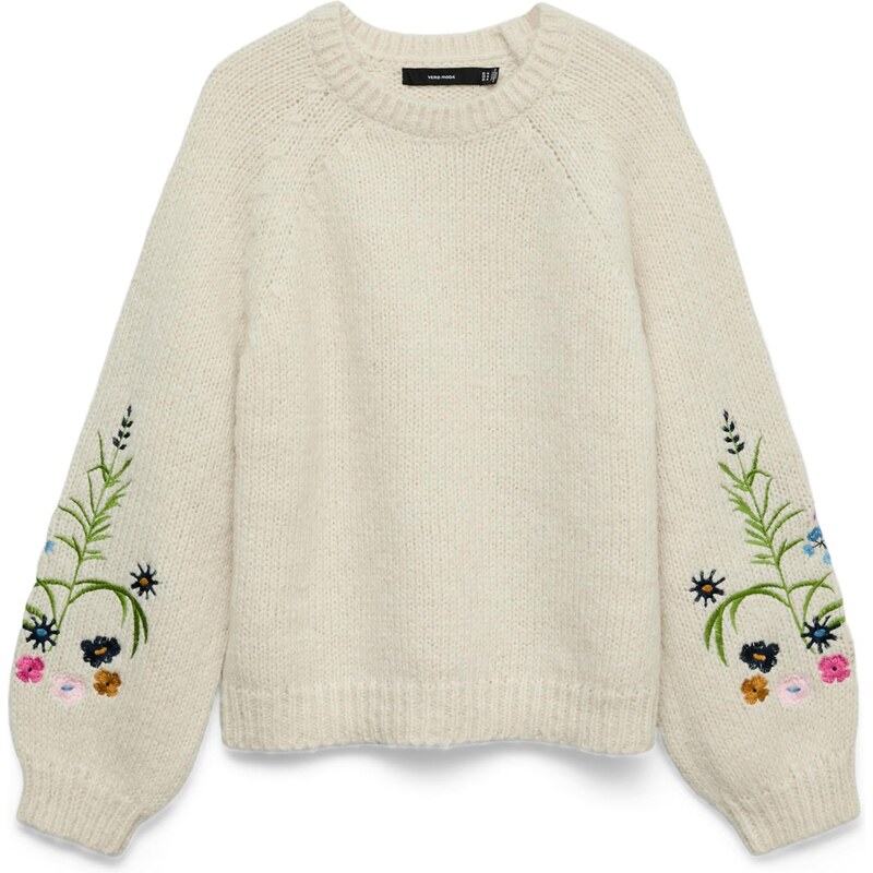 VERO MODA Sveter VMASTER béžová / námornícka modrá / zelená / ružová 67448881