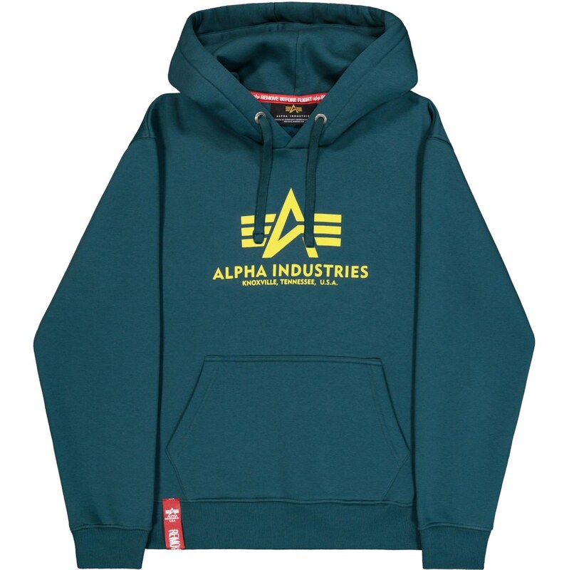 ALPHA INDUSTRIES Mikina žltá / petrolejová 67448902