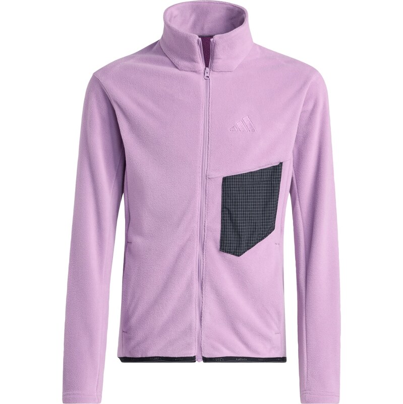ADIDAS TERREX Funkčná flisová bunda svetlofialová / čierna 67448962