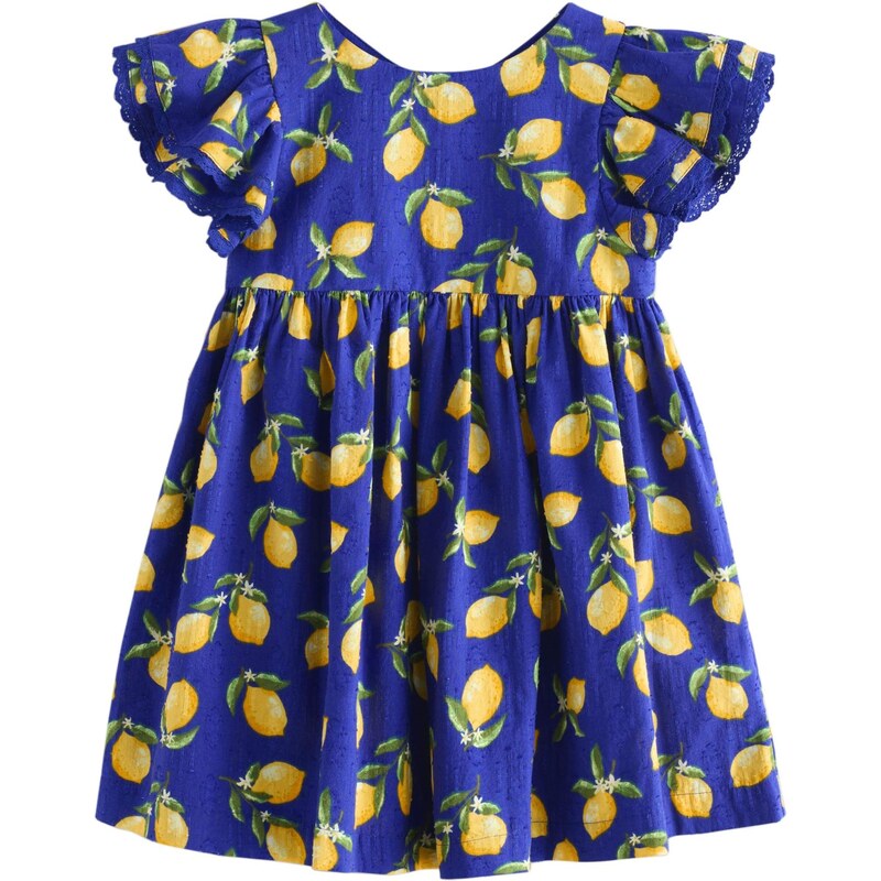 Next Šaty modrá / limetková / olivová 67448994