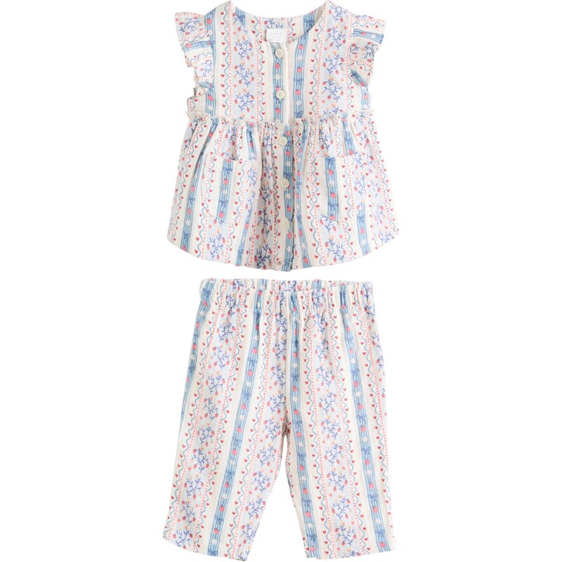 Next Set opálová / koralová / červená / biela 67449009