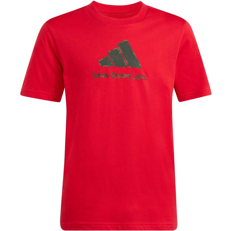ADIDAS SPORTSWEAR Funkčné tričko olivová / tmavozelená / červená 67449013
