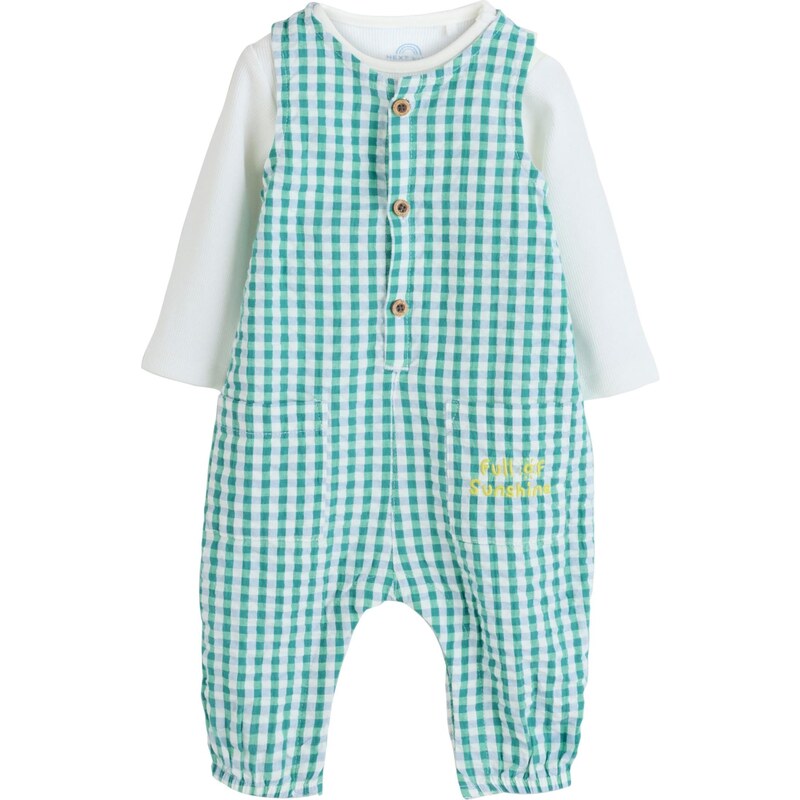 Next Set svetlomodrá / zelená / svetlozelená / biela 67449040