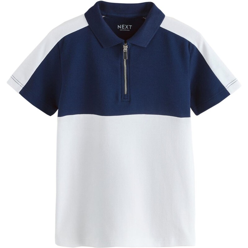 Next Tričko námornícka modrá / šedobiela 67449057