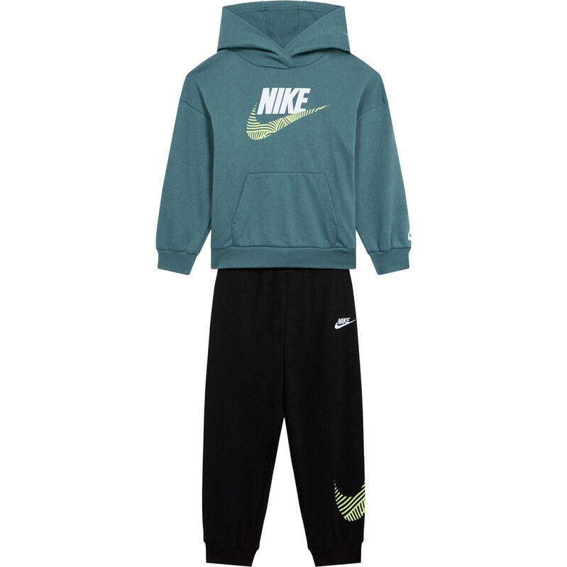 Nike Sportswear Joggingová súprava modrozelená / svetlozelená / čierna 67449071
